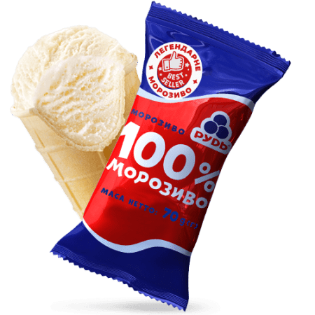 100% морозиво в/ст 70г/30шт.