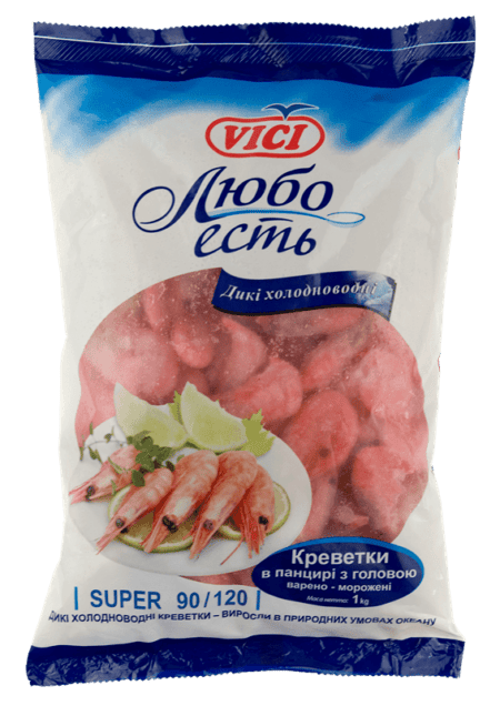 Креветка, 90/120, 1кг.