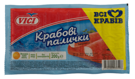Крабові палички 200 г.