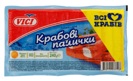 Крабові палички 240 г
