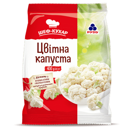 Цвітна капуста, Шеф-кухар 400г