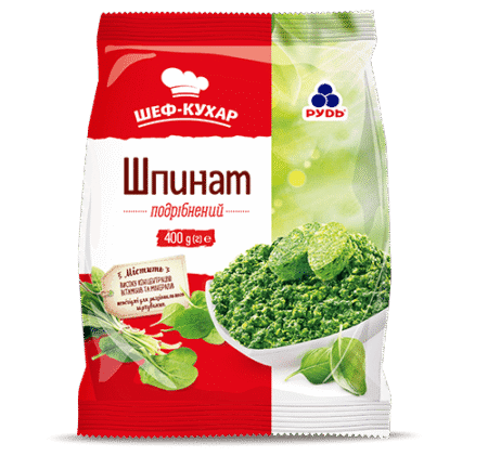 Шпинат, Шеф-кухар 400г