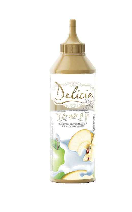 Топінг Яблуко зелене, Delicia, 0,6кг