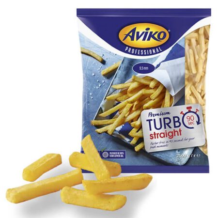 Картопля Фрі Турбо Плюс.9,5 мм, Aviko (806947) 2,5кг