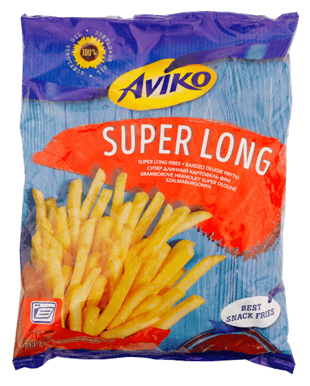 Картопля фрі супер довга для духової печі, Aviko, 0,6кг (807162)