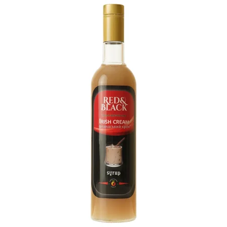 Сироп Ірландський крем, Red&Black, скло 0,7л.