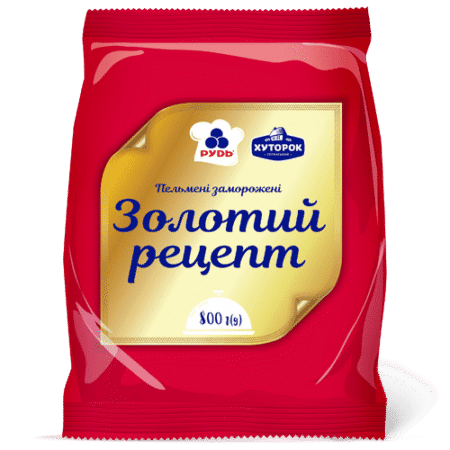 Пельмені Золотий рецепт, Хуторок, 0,8кг