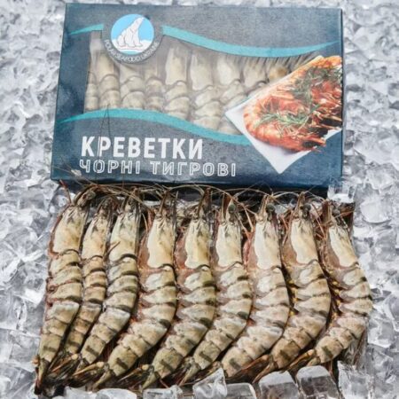 Креветка чорна тигрова З/Г 8/12 1кг