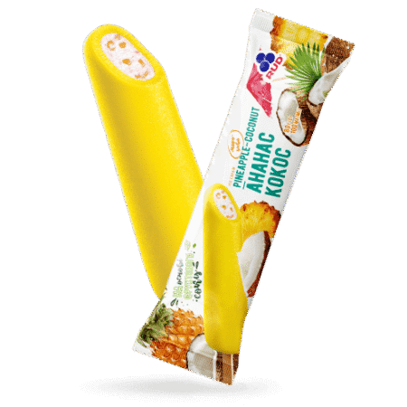 Морозиво ескімо "Ананас-Кокос", Рудь 80г