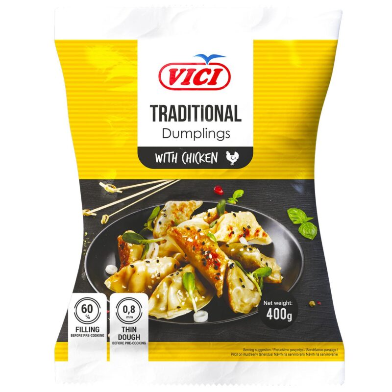Пельмені з куркою "TRADITIONAL" VICI, 400г