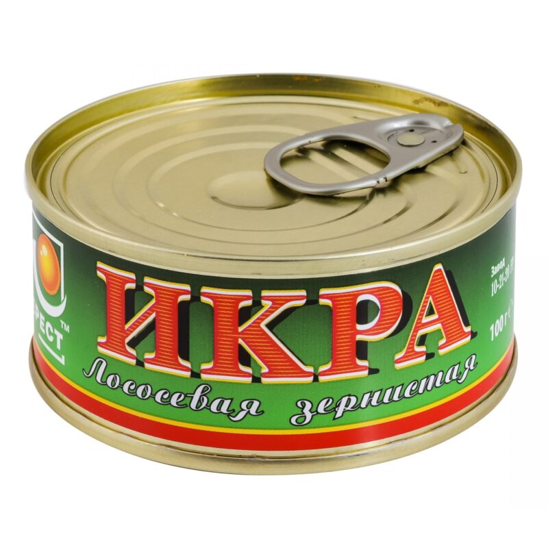Ікра лососева зерниста, ж/б, Нерест, 100г