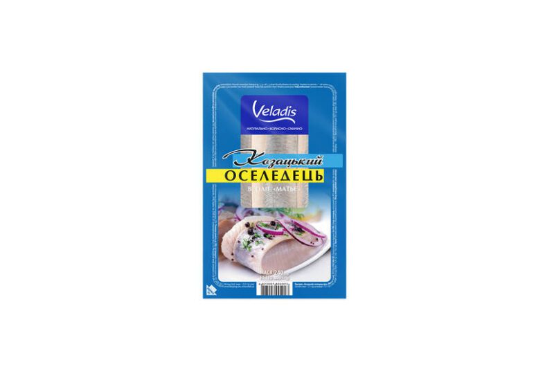 Оселедець, філе в олії "Матьє", Veladis, 240г