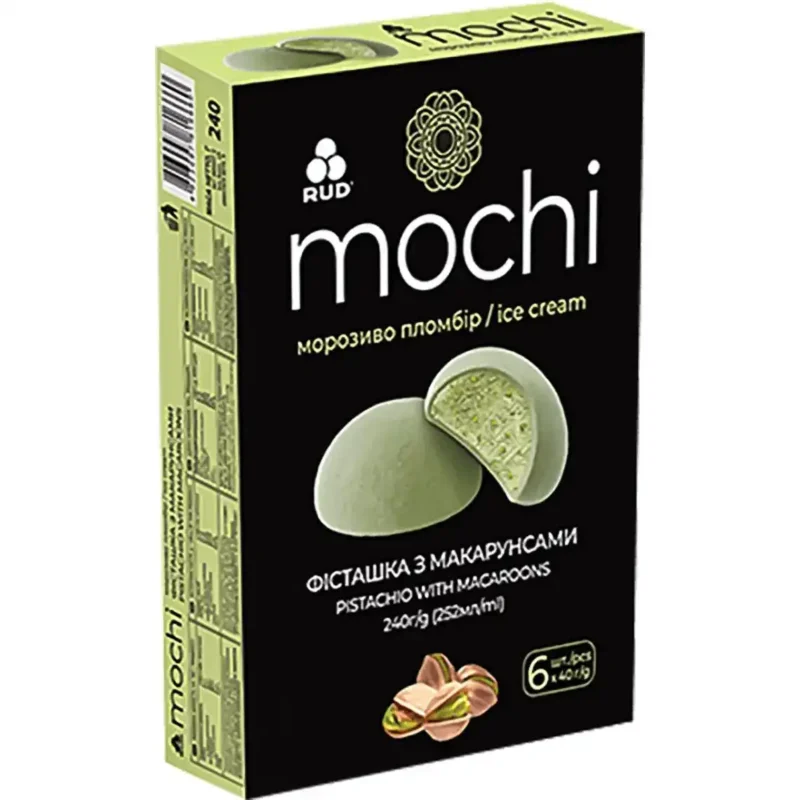 Mochi "Фісташка з макарунсами", мультипак, 240г
