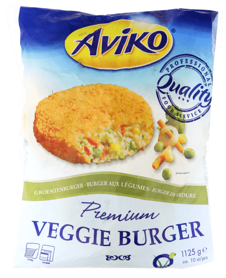 Вегетаріанські бургери, (809062), Aviko, 1,125кг
