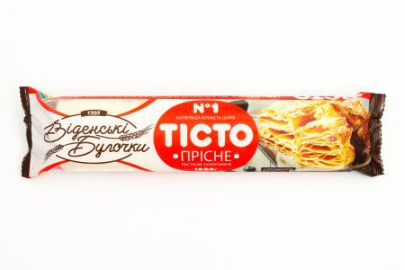 Тісто прісне листкове, Віденські Булочки, 1кг