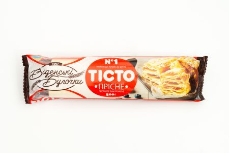Тісто прісне листкове, Віденські Булочки, 500г