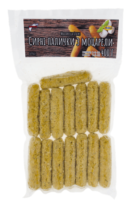 Сирні палички з моцарели, (809065), Aviko, 400г