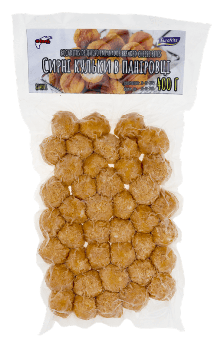 Сирні кульки в паніровці, (804001), Eurofrits, 400г