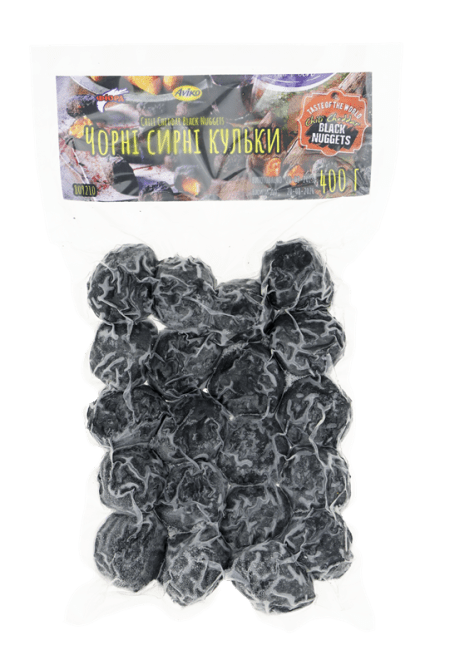 Чорні сирні кульки Халапеньо, (809210), Aviko, 400г