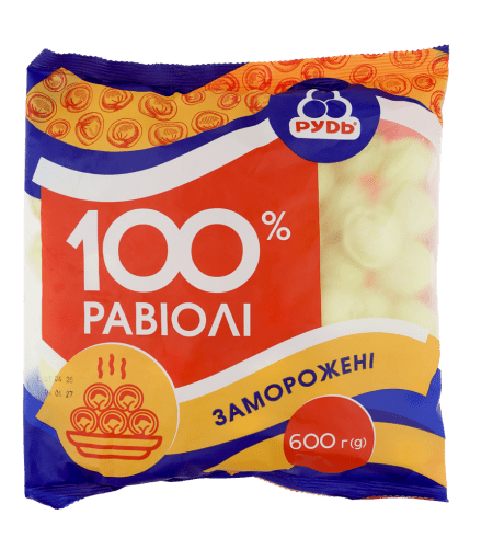 "100% Равіолі", РУДЬ, 600г