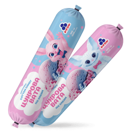 Морозиво "ЦУКРОВА ВАТА", cotton candy, 0,5кг