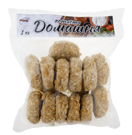 Котлета "Домашня", ТМ Фіорд, 1кг