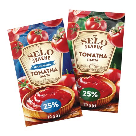 Томатна паста "Класична", ТМ "Selo Зелене", 70г