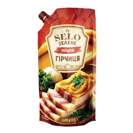 Гірчиця Міцна дой-пак, ТМ "Selo Зелене", 120г