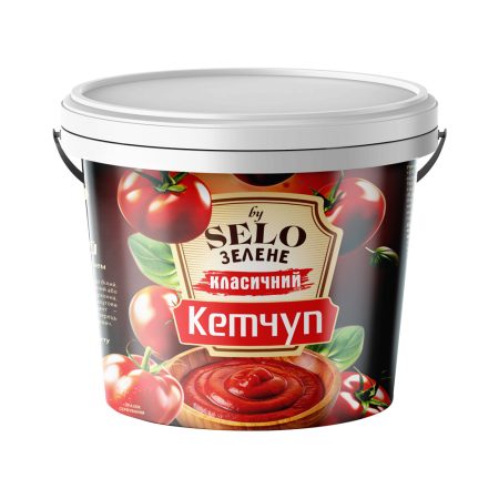 Кетчуп Класичний, відро, ТМ "Selo Зелене", 5кг