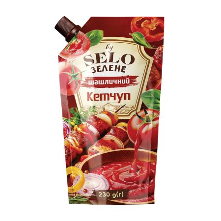 Кетчуп Шашличний, д/п, ТМ "Selo Зелене", 230г