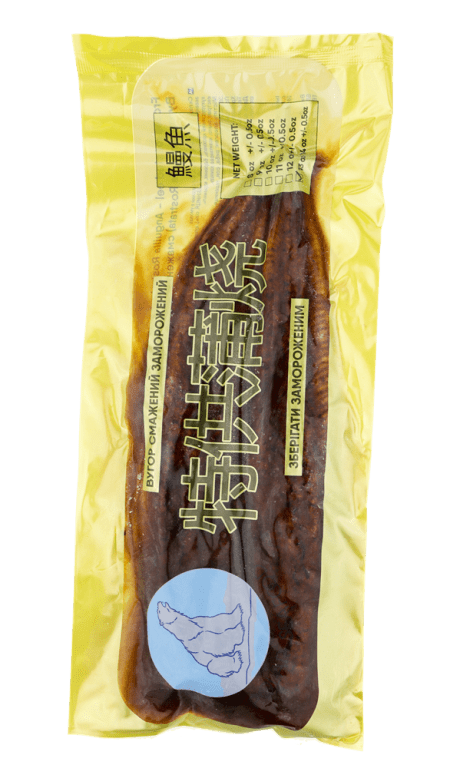 Вугор смажений UNAGI GOLD, 13-14 унцій, ~0,7кг
