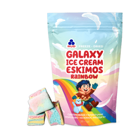 Морозиво Галактичне "Ескімос райдуга", Рудь, 20г