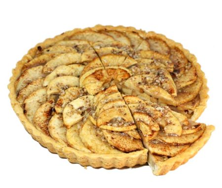 Тарт з яблуками "Кухен" порційний, (8 порц. по 125г) 1кг